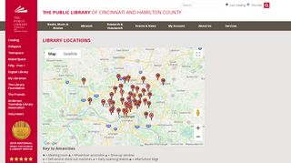 Library Locations - Public Library of Cincinnati - Cincinnati Library Portal