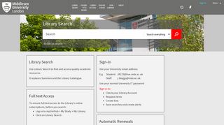 
                            6. Library Search - Ex Libris - Middlesex Uni Hub Portal