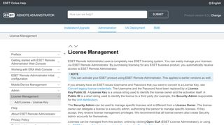 
                            8. License Management | ESET Remote Administrator | ESET ... - Eset Ela Portal
