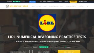 
                            6. Lidl numerical reasoning tests | QTS Maths Tutor - Lidl Online Test Portal