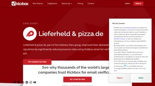 
                            3. Lieferheld Email Verification Case Study | Kickbox - Lieferheld Restaurant Portal Portal