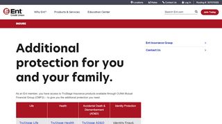 
                            7. Life, Health and AD&D Insurance | Ent Credit Union - Trustage Insurance Portal