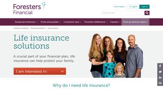 
                            2. Life insurance | Foresters Financial - Forester Insurance Portal