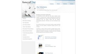 
                            4. Life Tributes, Funeral Web Site Design, Funeral Tribute Video ... - Funeral One Life Tributes Portal