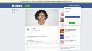 
                            6. Lil Tecca - Facebook - Tecca Portal
