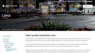 
                            1. Lima, OH Health Care - Mercy Health Lima - Mercy Health Youngstown Peoplesoft Portal