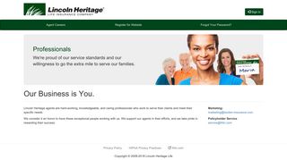 
                            1. Lincoln Heritage Life Insurance Agents - Login | Funeral ... - Lincoln Heritage Life Agent Portal