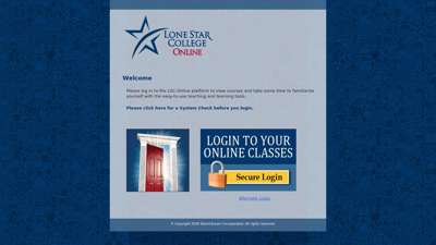 Link to D2L - Lone Star College System