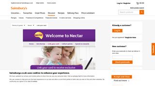 
                            6. Link your card | Sainsbury's - Portal To My Nectar Account