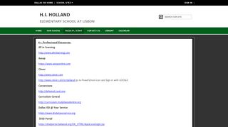 
                            6. Links for Staff / Professional Resources - Dallas ISD - Dallas Isd Outlook Portal