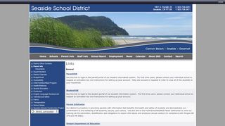 
                            4. Links | Parent Info | Seaside School District - Seaside High School Parent Portal
