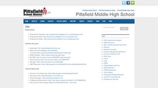 
Links | Pittsfield Middle High School - Pittsfield School District
