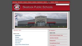 
Links - Skiatook Public Schools
