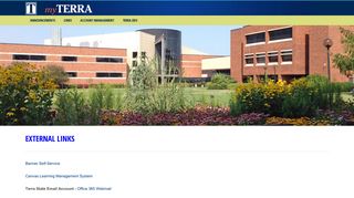 
                            2. Links - Terra State Community College Terra - Terra State Community College Student Portal