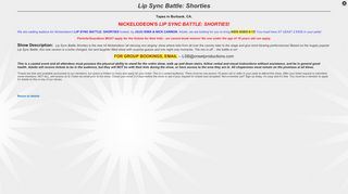
                            7. Lip Sync Battle: Shorties - Onset Productions - Lsb Shorties Sign Up