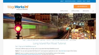 
                            4. LIRR Tutorial | WageWorks - Mta Mail And Ride Login