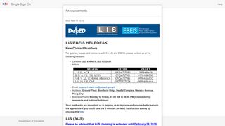 
                            1. LIS - DepEd - Lis Deped Gov Ph Uis Login Dashboard