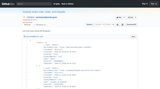 
                            4. List of all known Aeries SIS Endpoints · GitHub - Aeries Sis Portals Eduhsd