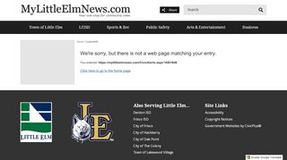 
Little Elm ISD names LEHS Principal - My Little Elm News, TX
