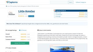 
                            8. Little Hotelier Reviews and Pricing - 2020 - Capterra - Little Hotelier Extranet Login