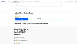 
                            4. Little River Casino Resort Careers and Employment | Indeed.com - Lrcr Employee Portal