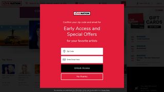 
                            5. Live Nation — Music & Live Events | Concert Tickets, Tour ... - Ticketmaster Portal Canada