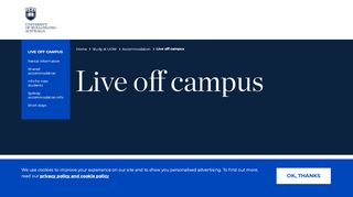 
                            2. Live off campus @ UOW - Uow Accommodation Portal
