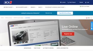 
                            5. Live Online - BCA - Bca Auction Portal