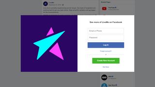 
                            3. LiveMe - Live.me is currently experiencing server issues ... - Live Me Portal Error