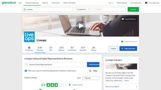 
Liveops Inbound Sales Representative Reviews | Glassdoor  
