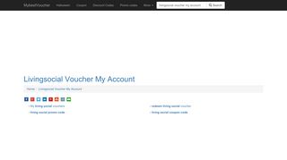 Livingsocial Voucher My Account - My Best Voucher - Livingsocial Account Portal Uk
