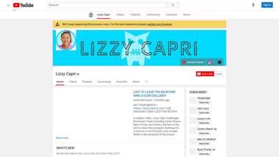 Lizzy Capri - YouTube