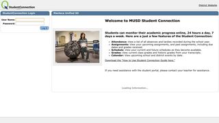 
                            1. Loading Information... - Log In - Student Connect Musd Portal