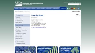 
                            2. Loan Servicing - USDA Rural Development - Usda Home Loan Payment Portal