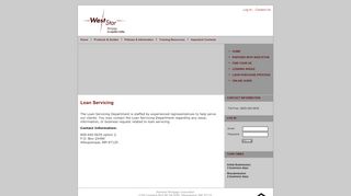 
                            7. Loan Servicing - Weststar Mortgage Corporation - Weststar Mortgage Portal