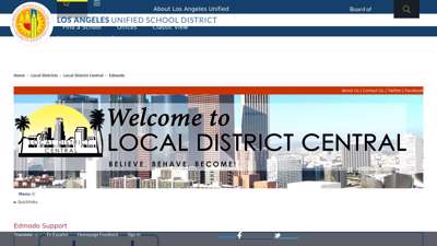 Local District Central / Edmodo - Los Angeles Unified ...