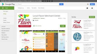 
                            3. Local Flavor Merchant Center - Apps on Google Play - Local Flavor Merchant Portal