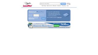 LocalNet - Webmail Login