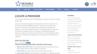 
                            4. Locate a Provider – USFHP - Us Family Health Plan Provider Portal