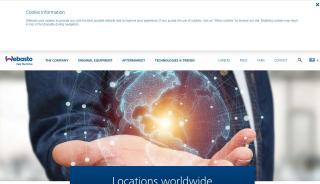 
                            4. Locations worldwide - Webasto - Webasto Supplier Portal