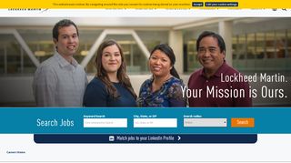 
Lockheed Martin's Talent Communities are moving!  
