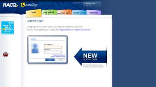 
                            1. Log Book Login - RACQ - Learn2go Supervisor Portal
