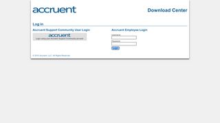 
Log in - Accruent Download Center  
