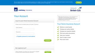 
                            3. Log in - British Gas Home Insurance Axa Login