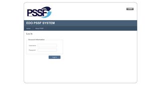 
                            5. Log In - edo pssf system - Pssf Portal