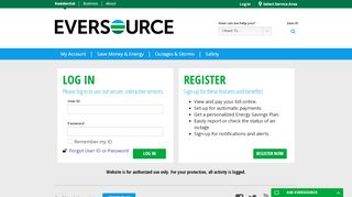 
                            7. Log In - Eversource - Nu Employee Portal