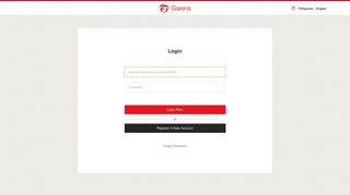 
                            1. Log In - Garena Account Center - Garena Portal