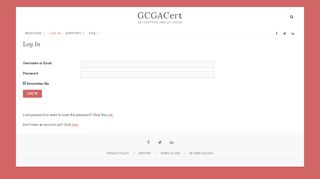 
                            7. Log In – GCGACert - Ucanpass Login