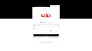 Log In Here - Saba for life - Saba Com Portal