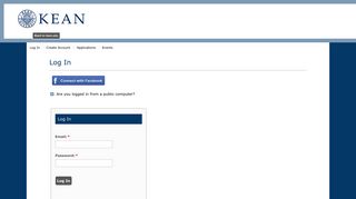 
                            1. Log in | Kean University - Kean Google Email Portal